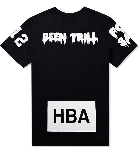 Black/White HBA x BEEN TRILL T-Shirt